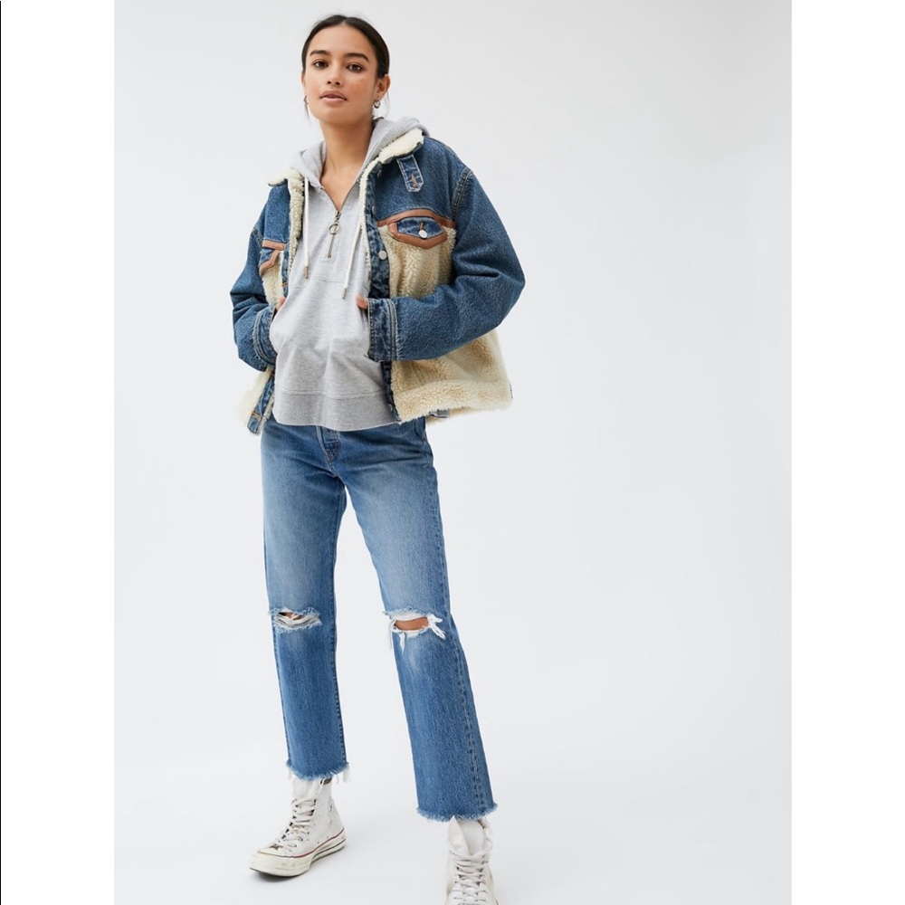 Levi's Wedgie Straight Ankle Jeans